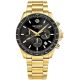 Men's Watch Giewont Chronograph Sapphire Gold Black GW3520-B4