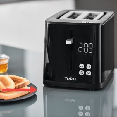 16. Tefal TT6408 Toaster 2 Slices Black 850 W