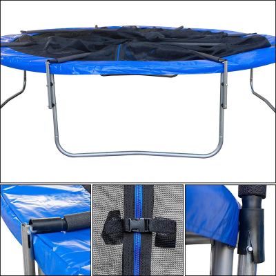 10. FOLDABLE GARDEN TRAMPPOLINE WITH INNER NET 10FT 305CM ENERO