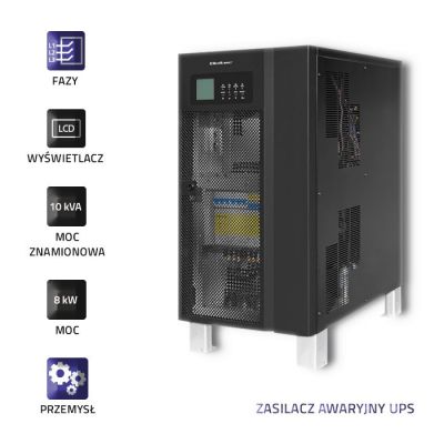 3. QOLTEC 3-PHASE UPS | 10KVA | 8KW | LCD