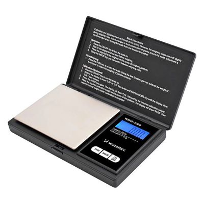 Wozinsky WDW-1000 Jewelry Scale 200g 0.01g Precision Illuminated - Black