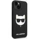 4. Karl Lagerfeld KLHMP14MSLCHBK iPhone 14 Plus 6.7 "hardcase black / black Silicone Choupette Head Magsafe