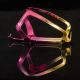 6. Rockbros RKL02 Aluminum Bottle Cage - Red and Gold