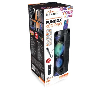 14. MEDIA-TECH POWER AUDIO BLUETOOTH SPEAKER FUNBOX KEG PRO MT3182