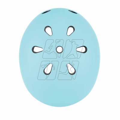 6. Helmet Globber Pastel Blue Jr 506-200