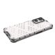 11. Honeycomb case armored cover with gel frame Oppo A76 / Oppo A36 / Realme 9i transparent