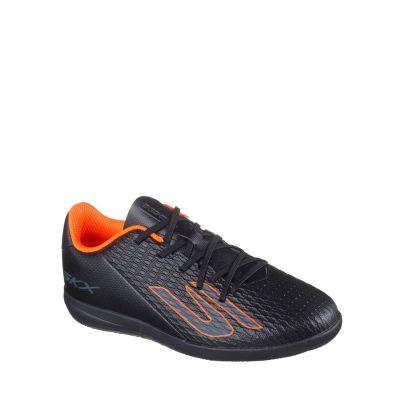 7. Skechers SKX_2 Kids' Soccer Shoes Black and Orange 252168L