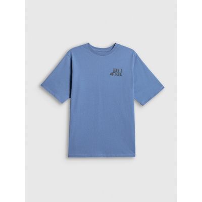 6. Boy's loose T-shirt with print 4F 4FJRSS26TTSHM4277-32S