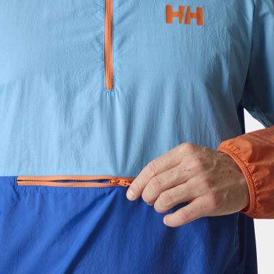 5. Helly Hansen Men's Windproof Jacket SEVEN ROAM WIND ANORAK 63363 621
