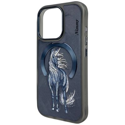 2. Nimmy Magnetic Fantasy Animal MagSafe Case for iPhone 16 Pro Max - Blue