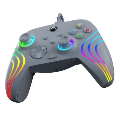 17. PDP Afterglow Wave Gray USB Gamepad Analog/Digital PC, Xbox One, Xbox Series S, Xbox Series X