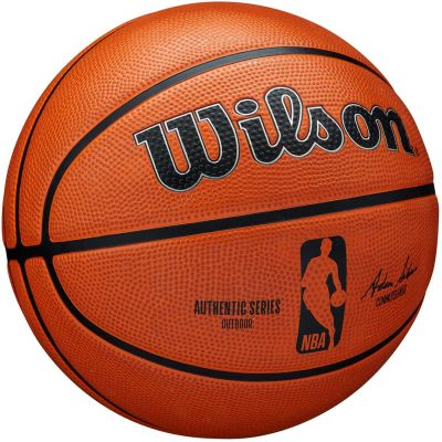 14. WILSON NBA AUTHENTIC SERIES OUTDOOR BASKETBALL SIZE 5