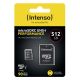 2. Intenso microSD 512GB UHS-I Perf CL10| Performance Class 10