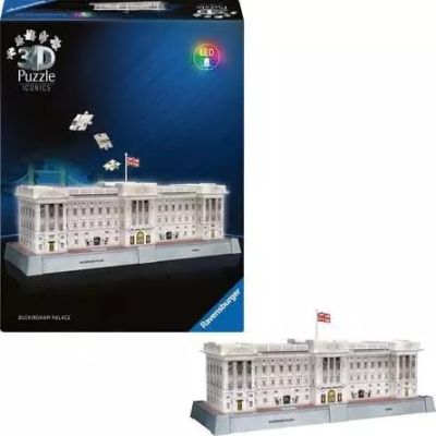 3. Ravensburger 12008031 3D Puzzle, 216 Pieces, Buildings
