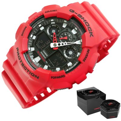 10. Men's Watch CASIO G-SHOCK GA-100B-4AER + BOX