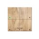 GrentonTouch panel/ 4 touch fields/ TF-Bus/ light wooden front