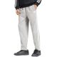 Men's adidas Essentials 3-Stripes Single Jersey Tapered Open Hem Pants Gray KY4215