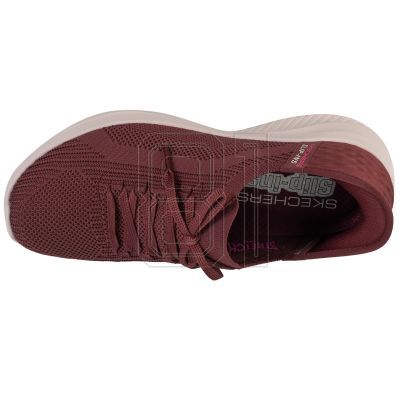 3. Skechers Slip-Ins Ultra Flex 3.0 - Brilliant 149710-BURG Red 35