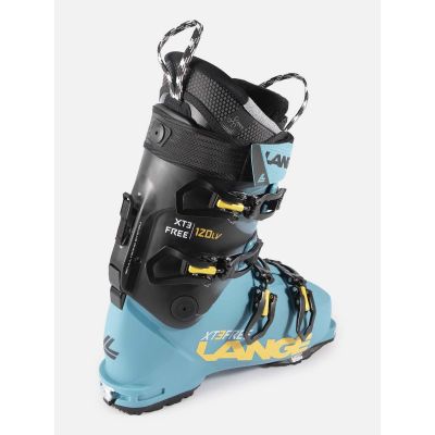8. LANGE XT3 FREE 120 LV GW Lagoon Green Ski Boots