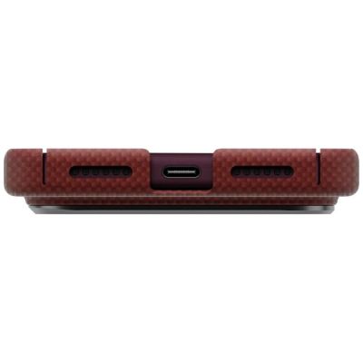 4. Uniq Keva EDGE Magclick Charging Case for iPhone 18 Pro Max / 17 Pro Max - Red