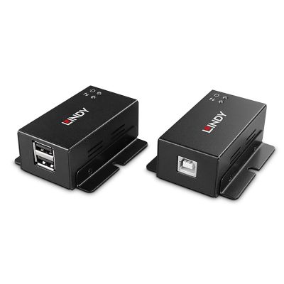 2. Lindy 43386 Network Extender Network Transmitter and Receiver Black