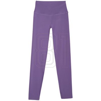 2. 4F FNK F360 women's leggings purple 4FWAW25TFTIF360 53S
