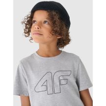 Boy's printed T-shirt 4F Junior 4FJWMM00TTSHM1627-27M