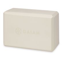 GAIAM YOGA BLOCK CALMING GREIGE 66032