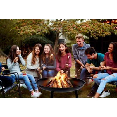 15. GARDEN FIRE PIT 56CM 4 LEGS