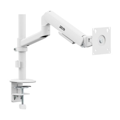 7. ERGO OFFICE MONITOR HOLDER / HANGER GAS SPRING, 17"-32", 1-10KG, MATTE WHITE, MAX. VESA 100X100 ER-691 W