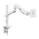 7. ERGO OFFICE MONITOR HOLDER / HANGER GAS SPRING, 17"-32", 1-10KG, MATTE WHITE, MAX. VESA 100X100 ER-691 W