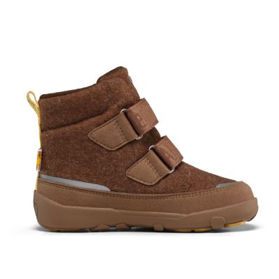 3. Affenzahn Comfy Tiger Recycled Wool Barefoot Winter Boots (01250-70003)