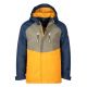 Trollkids Kids Bryggen 3in1 Jacket for girls/boys, yellow (418-331)