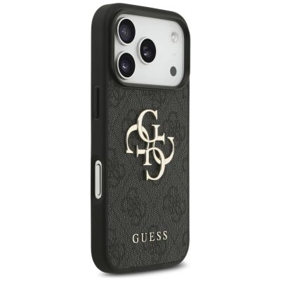4. Guess 4G Big Logo Case for iPhone 17 Pro / 18 Pro - Black