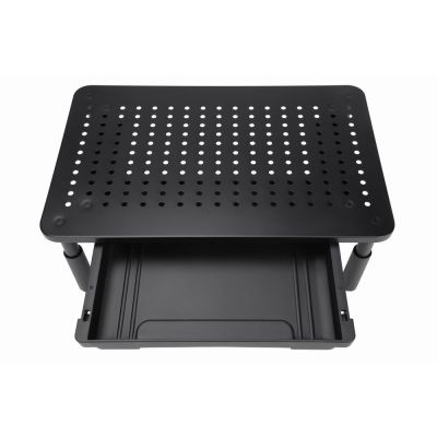 7. GEMBIRD ADJUSTABLE MONITOR STAND WITH DRAWER (RECTANGLE)