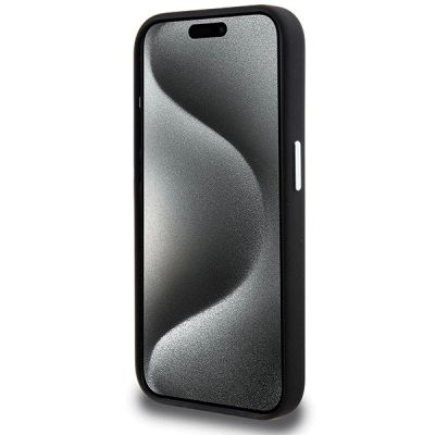 5. BMW Signature Liquid Silicone MagSafe case for iPhone 15 Pro - black