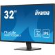19. iiyama ProLite X3270QSU-B1 monitor 81.3 cm (32") 2560 x 1440 px Wide Quad HD LED Black