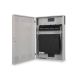 3. Digitus SLIM 19" 3U 600x200 wall-mounted network cabinet, solid door, gray, undivided, assembled, 100kg