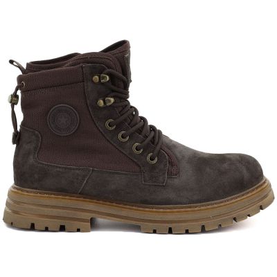 2. Men's brown leather unlined boots Big Star UU174254