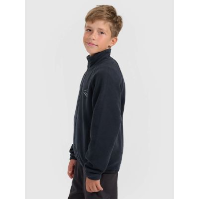 5. 4FWarm fleece with stand-up collar for boys 4F 4FJRAW25TFLEM438-31S