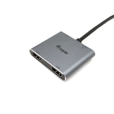 6. Equip 133484 USB 3.2 Gen 1 (3.1 Gen 1) Type-C Docking Station Silver