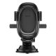 3. Baseus UltraControl Pro Clamp-on Car Holder with Suction Cup/Hook for Air Vent - Black