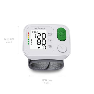 2. Medisana BW 345 wrist blood pressure monitor