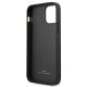 7. BMW Leather Curve Perforate Case for iPhone 12 mini - Black