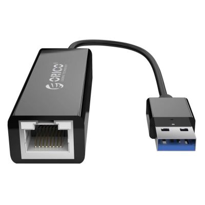 5. Orico UTJ-U3 1 Gigabit USB-A 3.0 External Network Card - Black