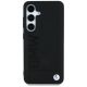 3. BMW Leather Big Wordmark Case for Samsung Galaxy S25+ - Black