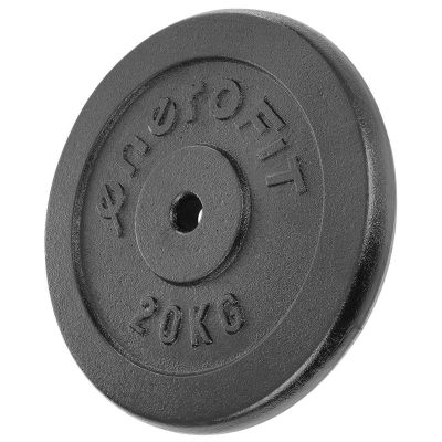 10. BLACK CAST IRON LOAD 20 KG ENERO FIT Ø26.5