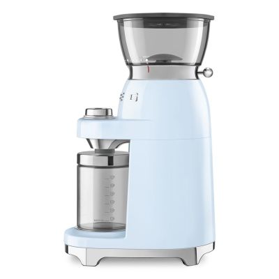 2. Smeg CGF03PBEU Coffee Grinder 150W Blue