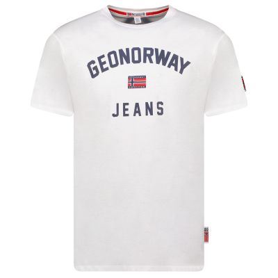 Geographical Norway Jassier T-shirt 254 M SY1361H/GN-White