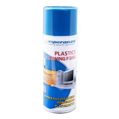 3. Esperanza ES104 Plastic Cleaning Foam (400 ml)